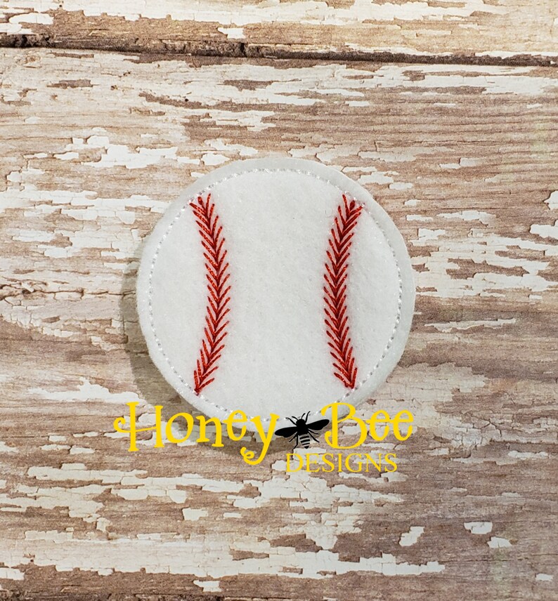 Baseball Feltie Design Baseball Feltie Embroidery Design Etsy