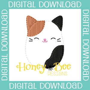 Cat Squish Feltie File, Cat Squish Feltie Design