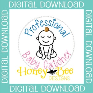 Labor and Delivery Feltie Design, Labor and Delivery Feltie  Design, Labor and Delivery Feltie File, Professional Baby Catcher Feltie File