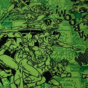 DC Comic Green Christmas Stocking
