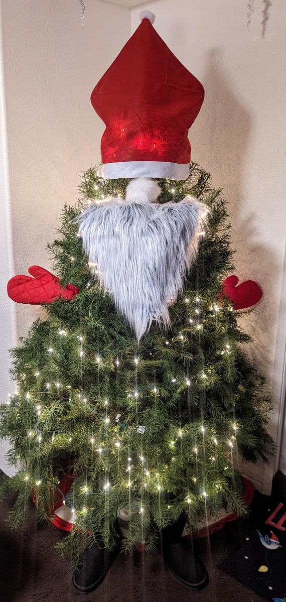 Learn How to Make a Gnome Beard  Christmas decor diy, Christmas diy, Diy  christmas ornaments