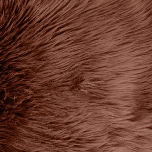 CHOCOLATE BROWN Shaggy Faux Fur, Plush Pile, 36&quot;x30&quot; Photo Prop Basket Filler Costumes Fur Trim Fabric Pillow Backdrop Craft–NonnaMiaCC Furs