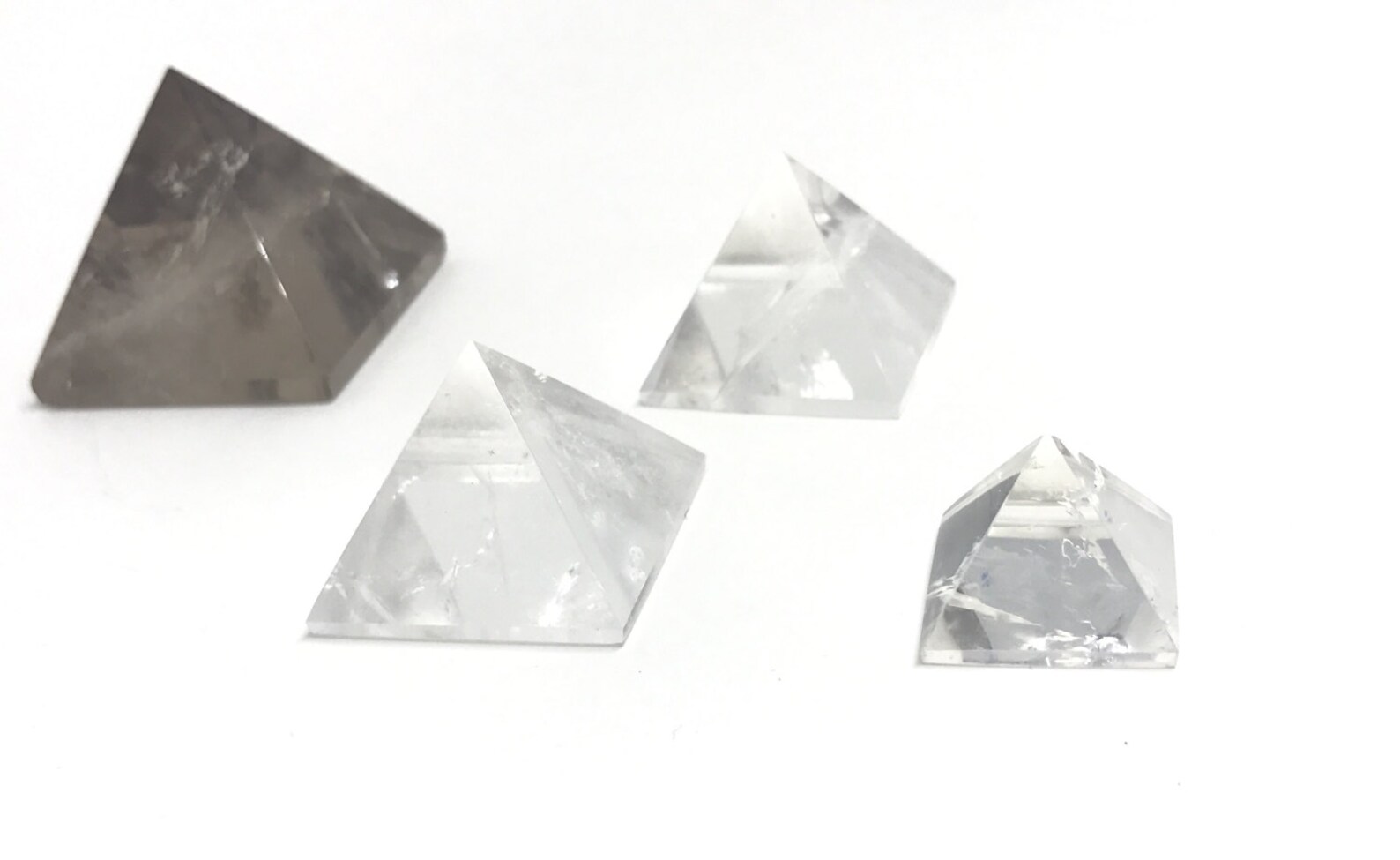 Clear Quartz Pyramid Quartz Crystal Pyramid Natural Quartz Etsy