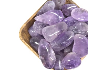 Amethyst Tumbled Stone, Crystal Altar, Amethyst Crystal, Tumbled Amethyst, Meditation Altar, Third Eye Chakra, Chakra Healing Stone