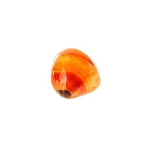 Carnelian Tumbled Stone, Orange Polished Crystal, Sacral Chakra Healing Gemstone, Stones for Energy and Confidence, Fertility Help