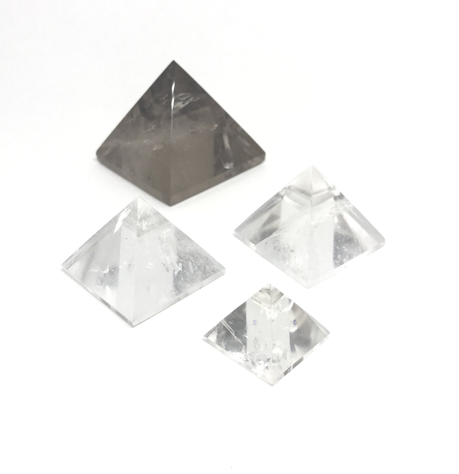 Clear Quartz Pyramid Quartz Crystal Pyramid Natural Quartz Etsy