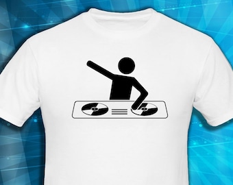 Icon DJ Turntable T-shirt, multiple unisex sizes available