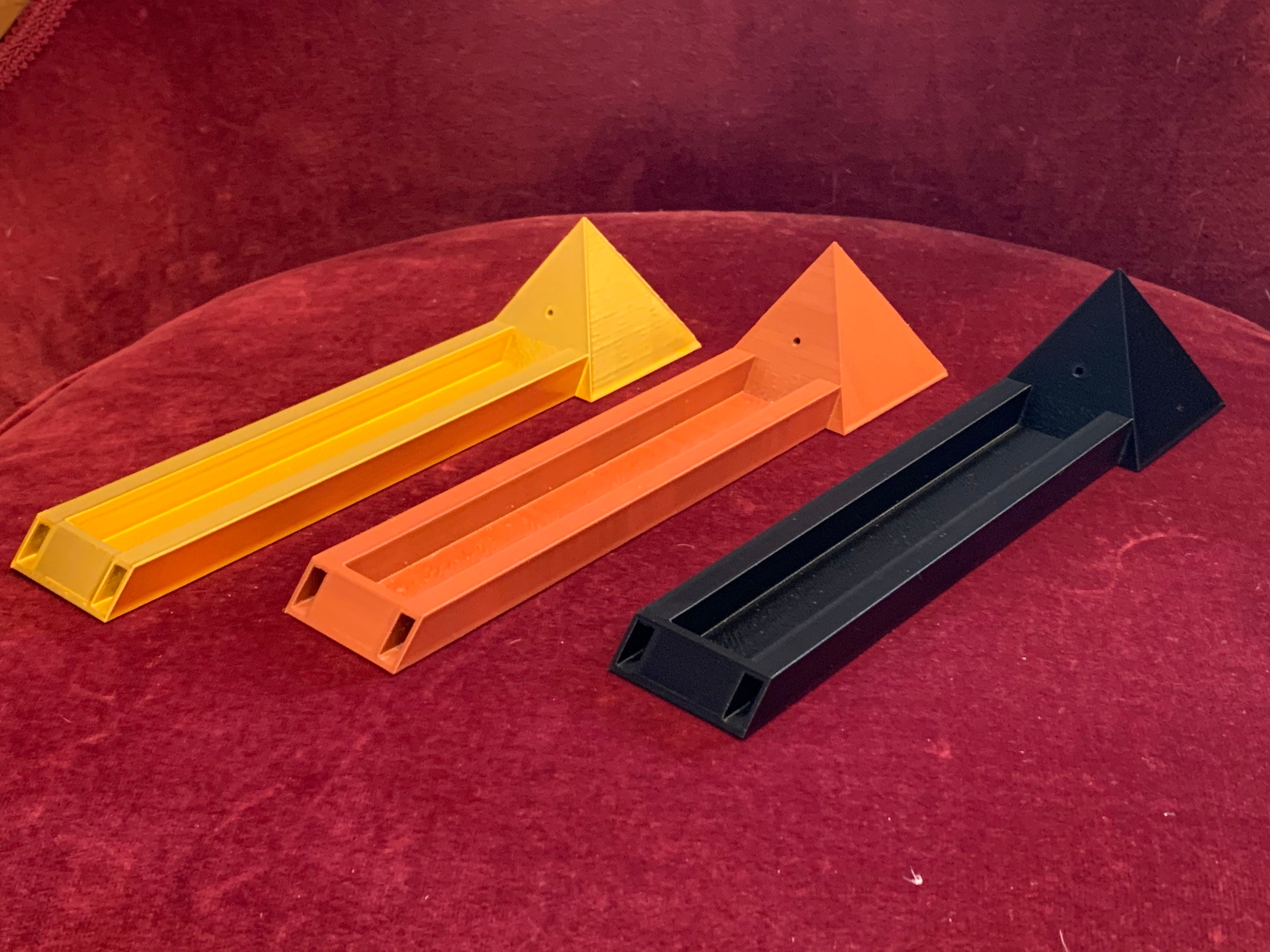 Pyramid Incense holder 3D printed sacred pyramid incense Etsy