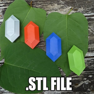 Legend of Zelda Rupee container digital download .STL file