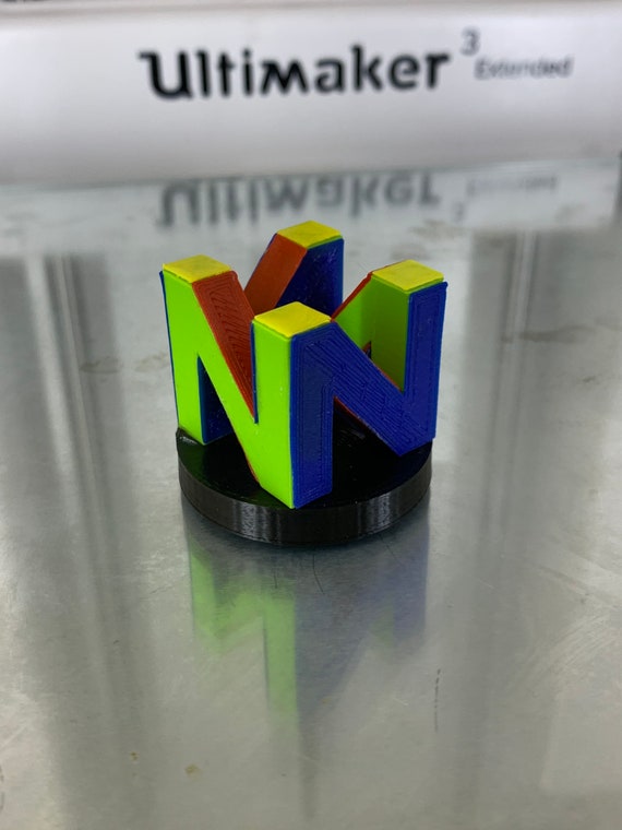 Nintendo 64 45 Record Adapter Turntable Ornament N64 Logo 3d Etsy Nintendo 64 45 Record Adapter Turntable Ornament N64 Logo 3d Etsy