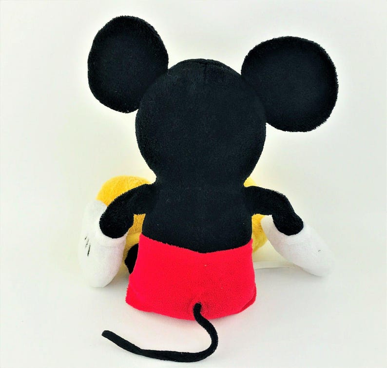Disney Store Authentic 13.5" Mickey Mouse Plush Stuffed Animal Genuine Original image 5