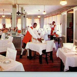 Plantation Inn Lake Wales, Florida Southern Plantation Restaurant, Dining Room, Colonial Outfits