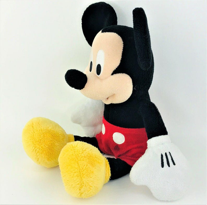 Disney Store Authentic 13.5" Mickey Mouse Plush Stuffed Animal Genuine Original image 6