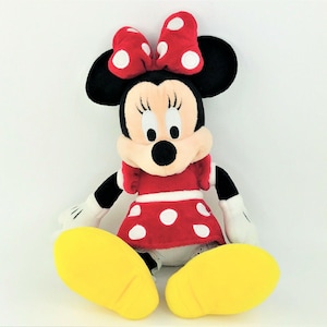 Disney Store Authentic 13.5" Minnie Mouse Plush Stuffed Animal Genuine Original image 1