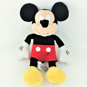 Disney Store Authentic 13.5" Mickey Mouse Plush Stuffed Animal Genuine Original image 7