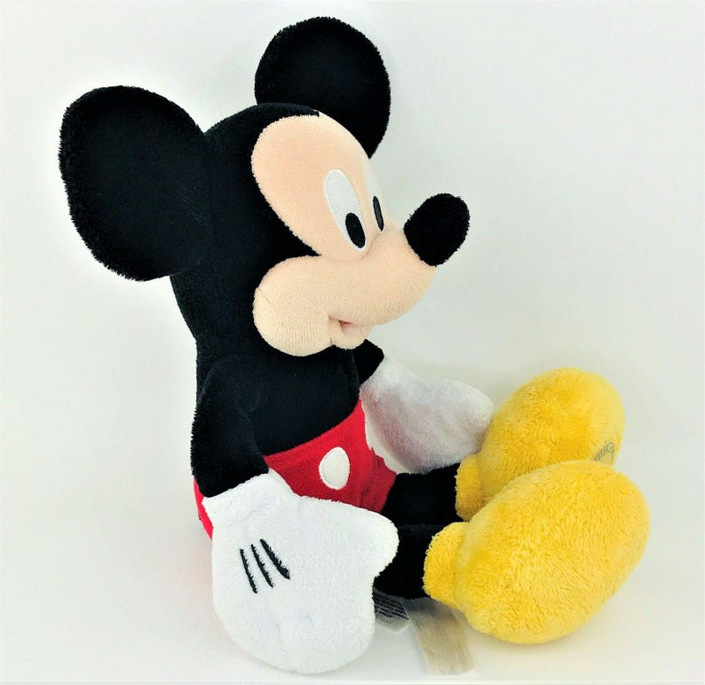 Disney Store Authentic 13.5" Mickey Mouse Plush Stuffed Animal Genuine Original image 4