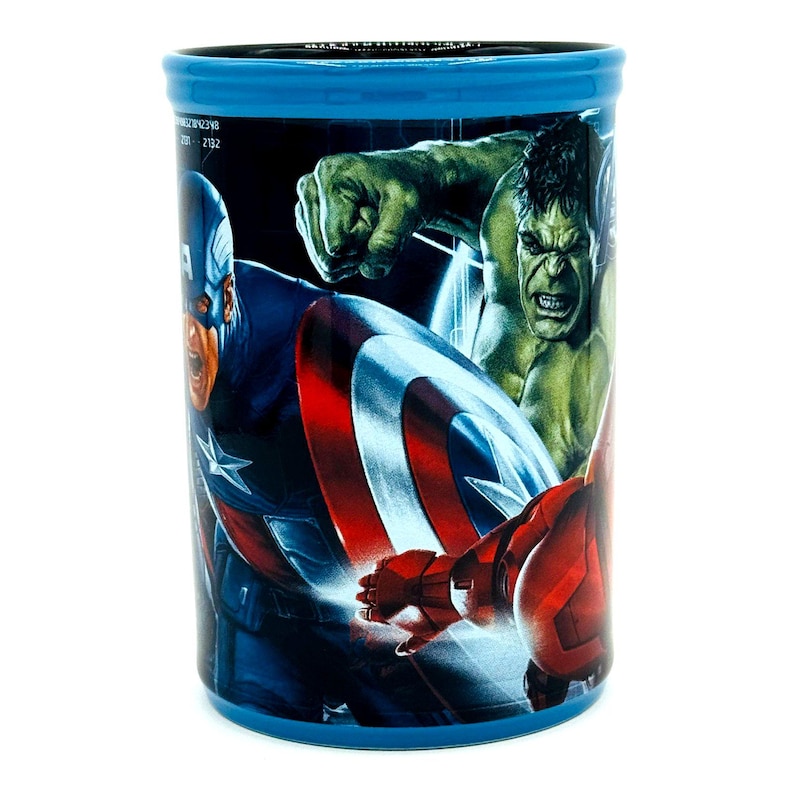 Disney 2012 Marvel The Avengers koffiemok Iron Man Hulk Thor Captain America afbeelding 2