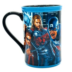 Disney 2012 Marvel The Avengers koffiemok Iron Man Hulk Thor Captain America afbeelding 4