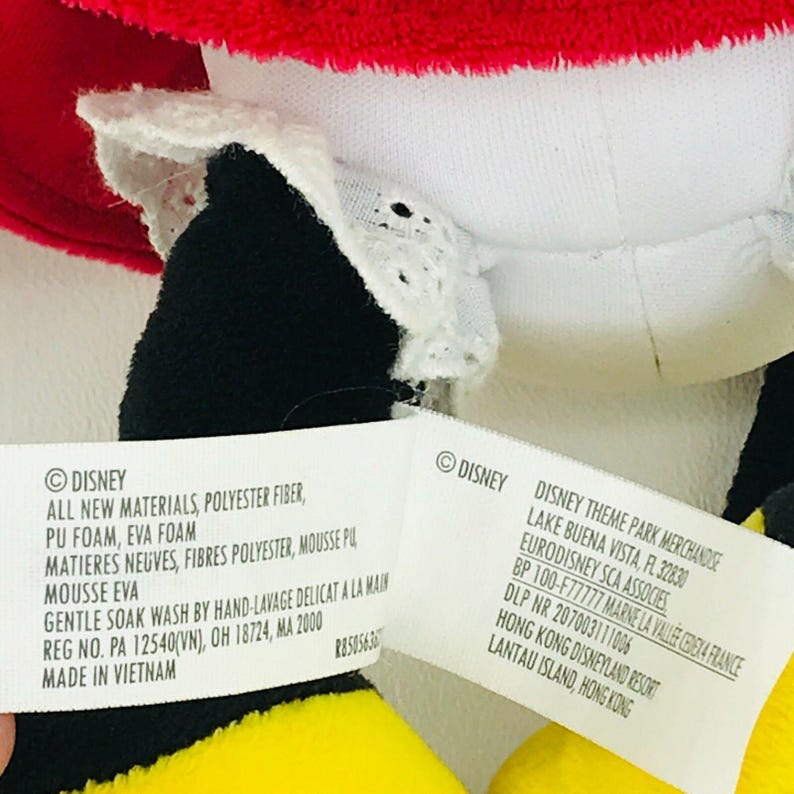 Disney Store Authentic 13.5" Minnie Mouse Plush Stuffed Animal Genuine Original image 8