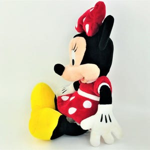 Disney Store Authentic 13.5" Minnie Mouse Plush Stuffed Animal Genuine Original image 5