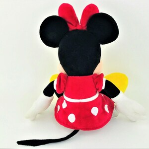 Disney Store Authentic 13.5" Minnie Mouse Plush Stuffed Animal Genuine Original image 4