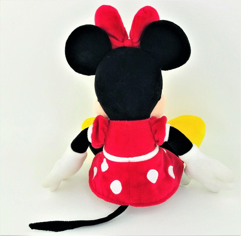 Disney Store Authentic 13.5" Minnie Mouse Plush Stuffed Animal Genuine Original image 4