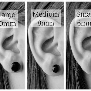 Build Your Own Custom Earring Set, Glitter Studs Gift Box 4 Pair Set, Titanium Posts, Hypollergenic, Sensitive Ears image 10