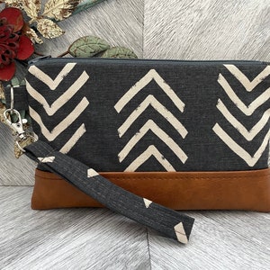Cartera de pulsera, bolso de pulsera de iPhone, pulsera de cuero vegano, embrague de pulsera, pulsera de Otterbox, pulsera de teléfono inteligente, pulsera de Samsung