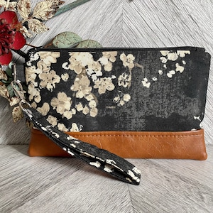 Cartera de pulsera, bolso de pulsera para iPhone, pulsera de cuero vegano, embrague de pulsera, pulsera Otterbox, pulsera de teléfono inteligente, bolso de noche