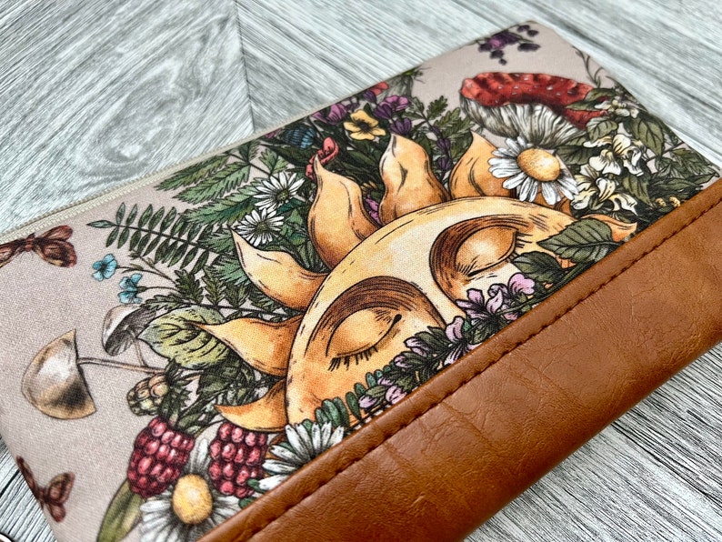 Wristlet Wallet, iPhone Wristlet Purse, Vegan Leather Wristlet, Wristlet Clutch, Stadium Wristlet, Sun Wristlet, Evening Bag image 3