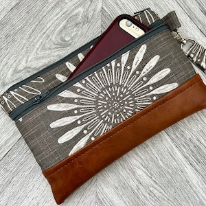 Cartera de pulsera, Cartera de pulsera para iPhone, Cartera de pulsera de cuero vegano, Cartera de pulsera, Cartera de pulsera Otterbox, Cartera de pulsera para teléfono inteligente, Bolso de noche