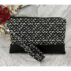 Cartera de pulsera, bolso de pulsera para iPhone, pulsera de cuero vegano, embrague de pulsera, pulsera Otterbox, pulsera de teléfono inteligente, pulsera Samsung