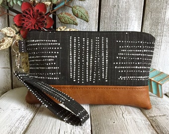 Wristlet Wallet, Iphone Wristlet Purse, Vegan Leather Wristlet, Wristlet Clutch, Otterbox Wristlet, Smartphone Wristlet, Samsung Wristlet