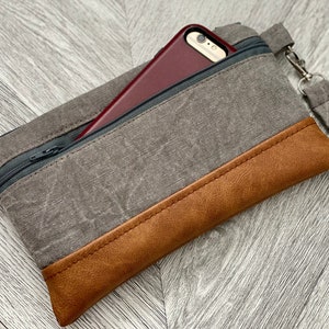 Portefeuille avec bracelet, sac à main pour iPhone, bracelet en cuir végétalien, pochette de poignet, bracelet Otterbox, bracelet pour smartphone, sac de soirée