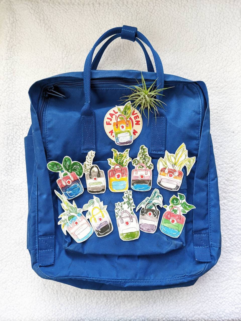 LGBT Handmade Cute Pride Pins / Fjallraven Kanken Backpack and Etsy