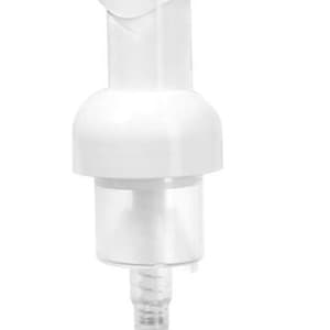 May include: White plastic foam pump bottle top with a clear plastic tube and a white plastic handle.