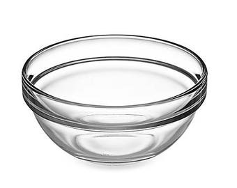 Mini Glass Cosmetic Mixing Bowl