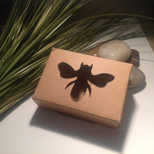 Kraft Honey Bee Cut Out Soap Box 5 Pack Etsy