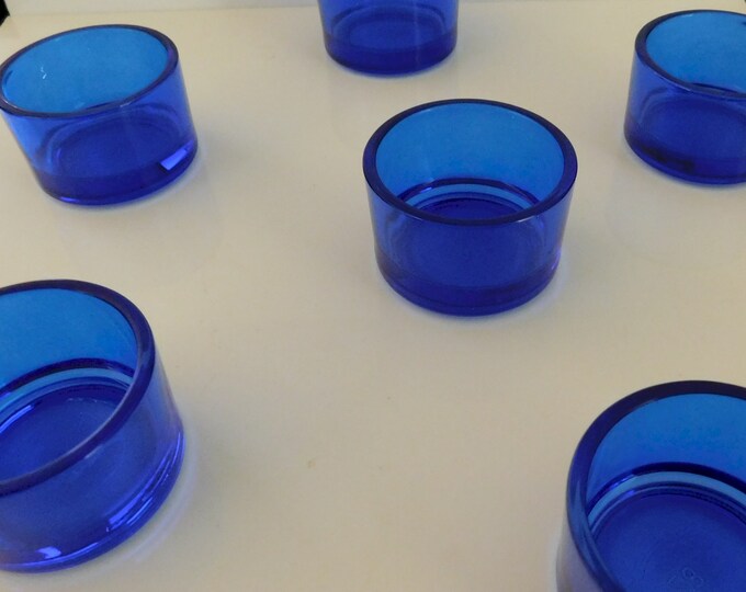 Blue Tealight Candle Holders Etsy