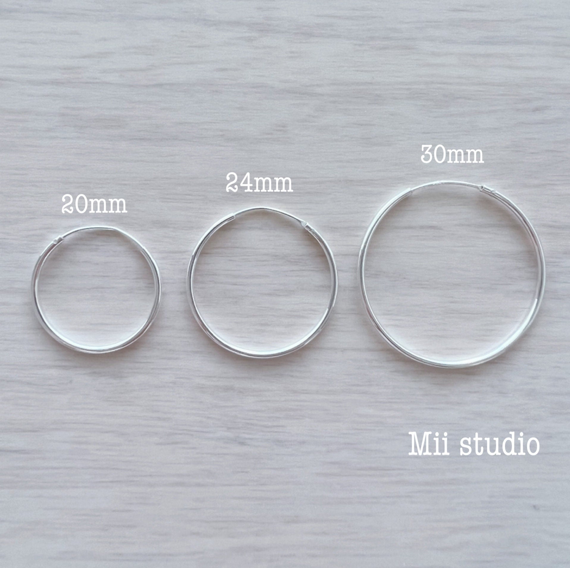 4pcs 6pcs 30mm 925 Sterling Silver Round Endless Hoop Loop 4pcs 6pcs 30mm 925 Sterling Silver Round Endless Hoop Loop