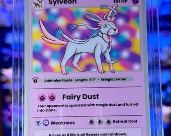 Fairy Evolution Animal Custom Trading Card Raw or Slabbed