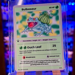Grass Frog 1 Custom Trading Card Raw or Slabbed