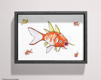 Magical Karp Print