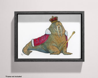 King Walrus (Original & Prints)