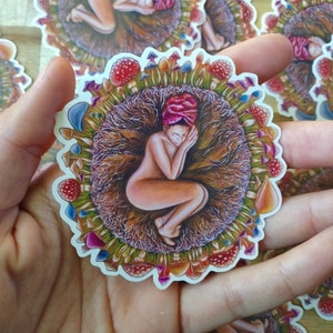Womb of the Earth Sticker
