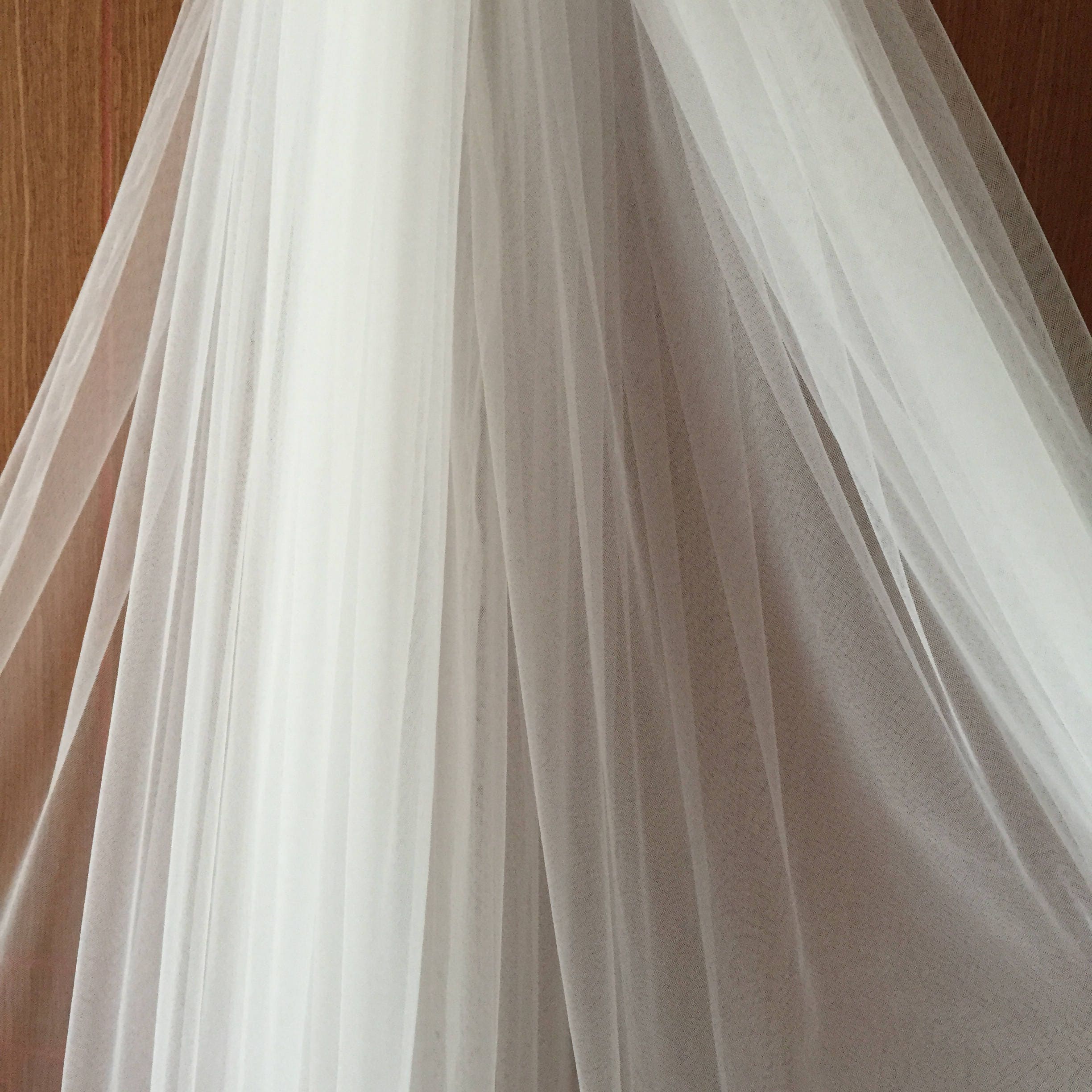Gold 300cm Wide Fine Tulle Fabric