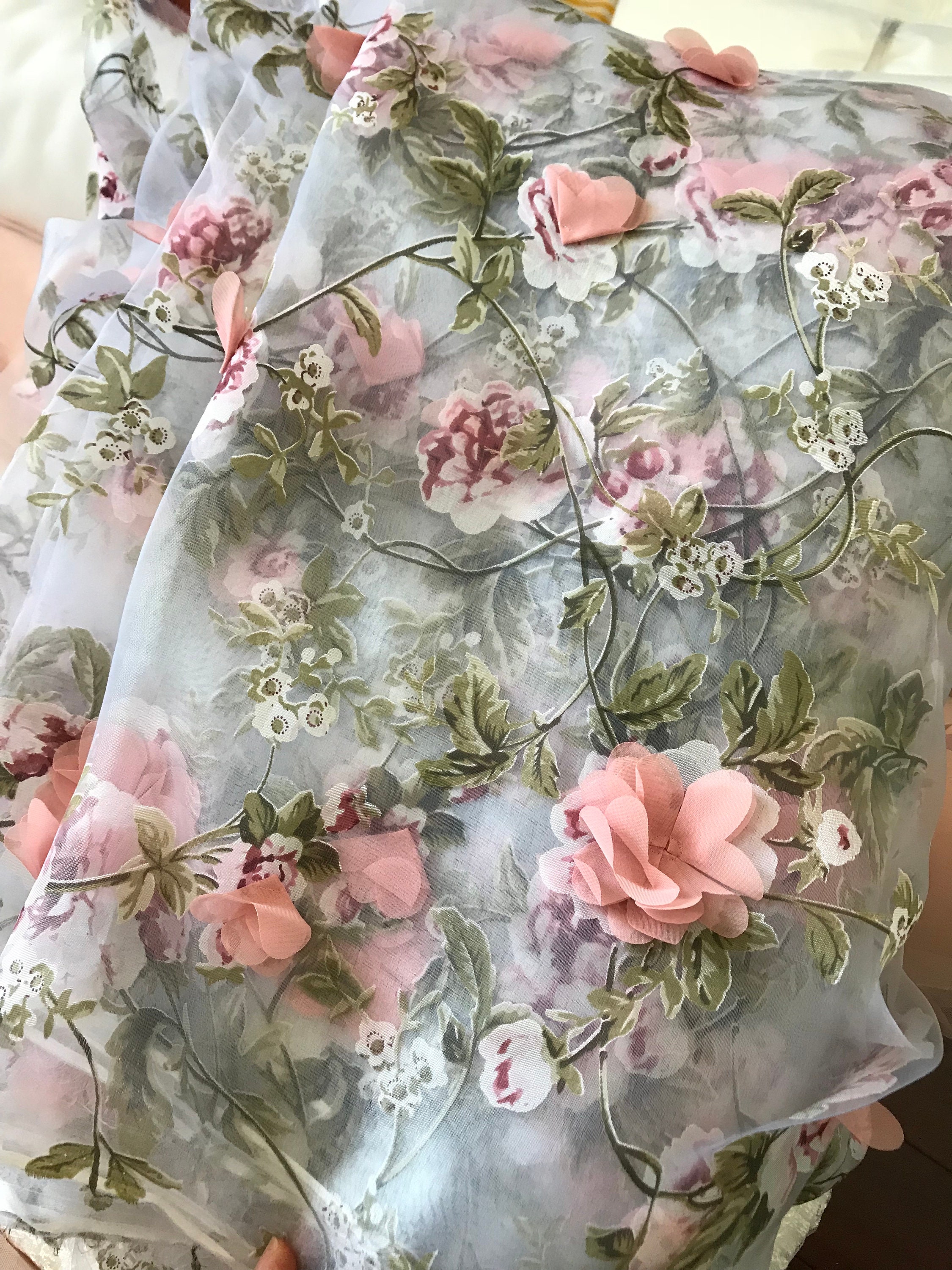 Pink ORGANZA ROSETTE FLOWER Shiny Frayed Mesh LACE TRIM 80mm WIDE Pink ORGANZA ROSETTE FLOWER Shiny Frayed Mesh LACE TRIM 80mm WIDE