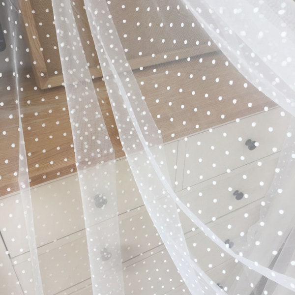 Polka Dot Tulle - Etsy