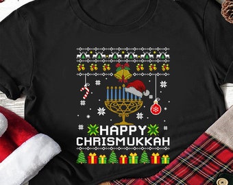 happy chrismukkah sweater