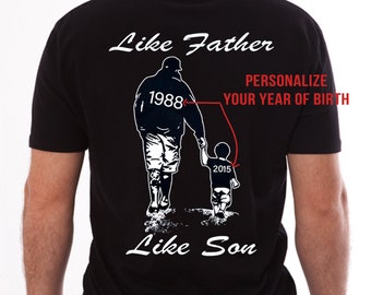 like father like son red sox shirt